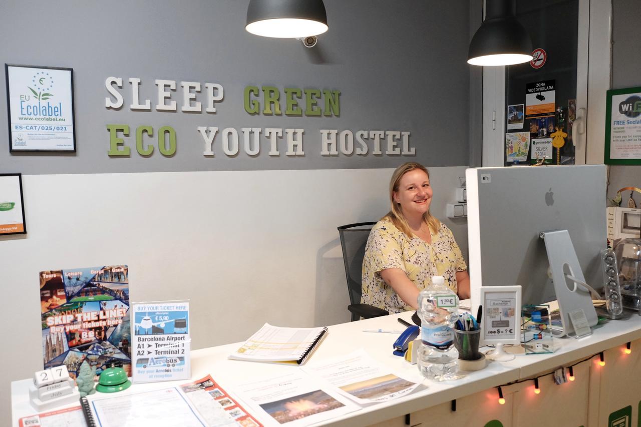 Sleep Green - Certified Eco Youth Hostel Barcelona Zewnętrze zdjęcie