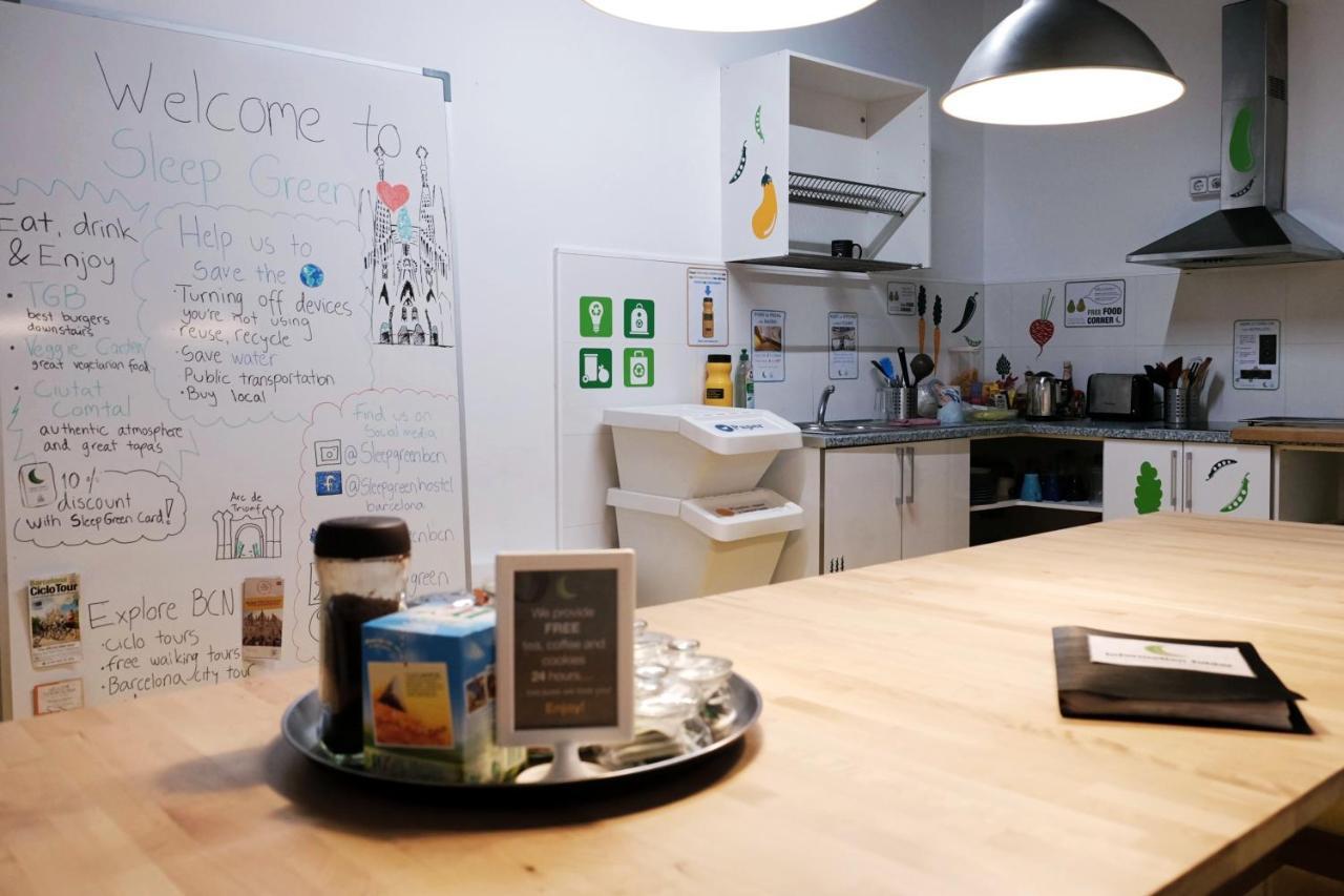 Sleep Green - Certified Eco Youth Hostel Barcelona Zewnętrze zdjęcie